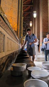 Wat Pho, a Fekvő Buddha temploma