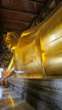 Wat Pho, a Fekvő Buddha temploma