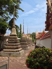 Wat Pho, a Fekvő Buddha temploma